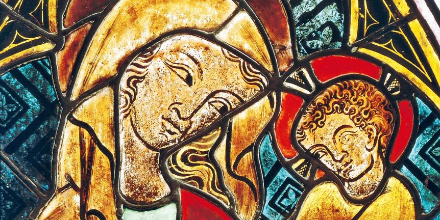 Foto: Staatliche Schlösser und Gärten Baden-Württemberg, Dieter Jäger Chorfenster in der Klosterkirche Heiligkreuztal